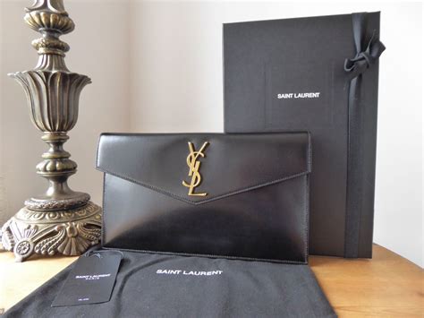 ysl pouch black|ysl uptown pouch.